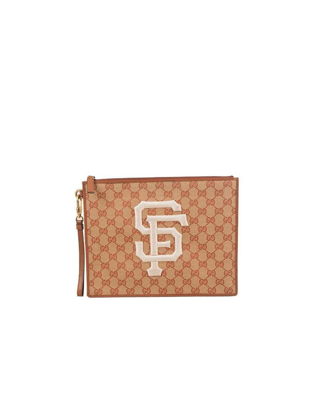 Gucci New York Yankees Logo Clutch Bag #353449F52B